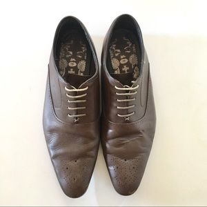 Ted Baker Brown Leather Oxfords